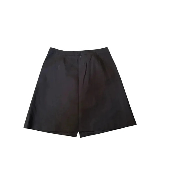 Talbots Black A-Line Skirt Size 14 - Picture 6 of 7
